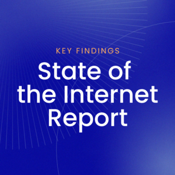 2022 State of the Internet Report blog title