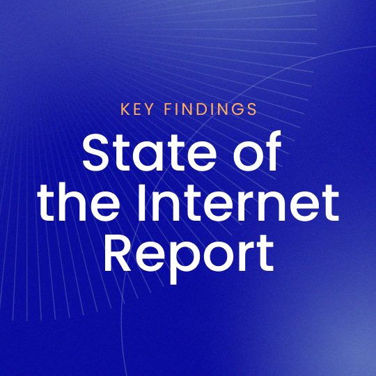 2022 State of the Internet Report blog title