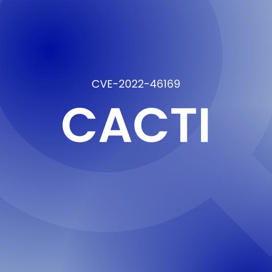 Censys Blog Title Card for Cacti CVE