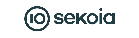 Sekoia logo featuring a circular icon with "10" inside, followed by the word "sekoia" in lowercase letters.