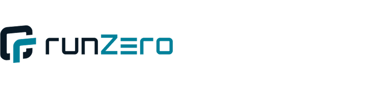 Censys and RunZero logos displayed side by side in black and blue text.