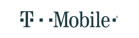 T-Mobile logo with a magenta "T" and the word "Mobile" in black text.