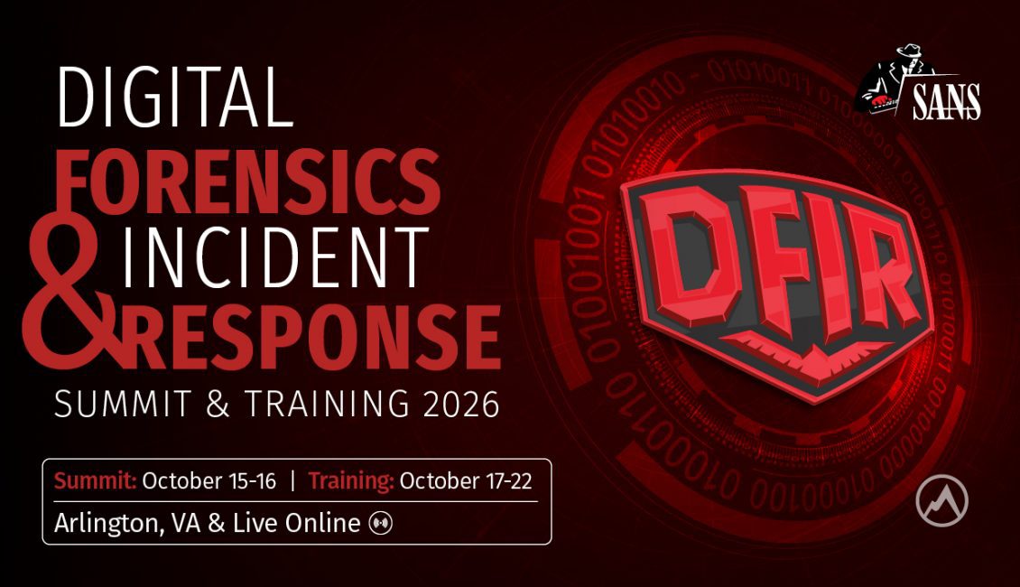 SANS DFIR Summit & Training 2026