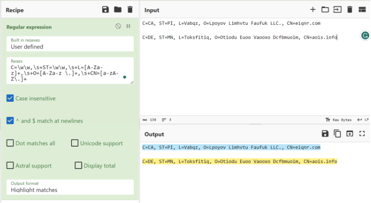 Cyberchef screenshot