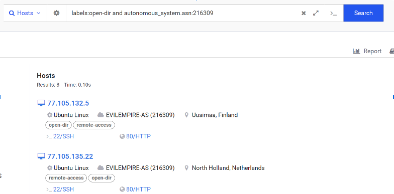 Open directory Evil Empire